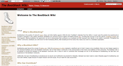 Desktop Screenshot of bootblack.wikidot.com
