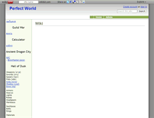 Tablet Screenshot of pfw.wikidot.com