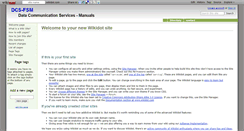 Desktop Screenshot of dcs-fsm.wikidot.com