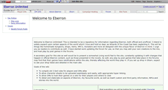 Desktop Screenshot of eberronunlimited.wikidot.com