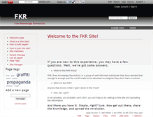 Tablet Screenshot of fkr.wikidot.com