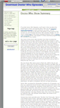 Mobile Screenshot of downloaddoctorwhoepisodes.wikidot.com