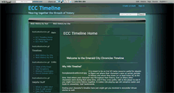 Desktop Screenshot of ecctimeline.wikidot.com