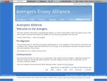 Tablet Screenshot of evonyavengers.wikidot.com