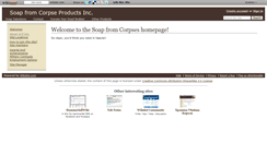 Desktop Screenshot of corpsesoap-wiki.wikidot.com