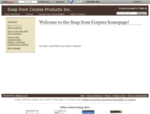 Tablet Screenshot of corpsesoap-wiki.wikidot.com