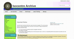 Desktop Screenshot of isocentre.wikidot.com