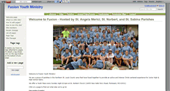 Desktop Screenshot of fusionyouthministry.wikidot.com