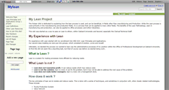 Desktop Screenshot of mylean.wikidot.com