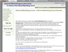 Tablet Screenshot of internet-marketinguncutreviews.wikidot.com