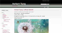 Desktop Screenshot of herberttsang.wikidot.com