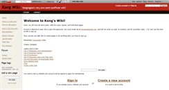 Desktop Screenshot of kong-wiki.wikidot.com