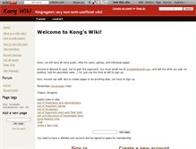 Tablet Screenshot of kong-wiki.wikidot.com