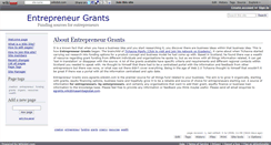 Desktop Screenshot of egrants.wikidot.com