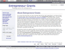 Tablet Screenshot of egrants.wikidot.com
