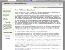 Tablet Screenshot of free-psp-game-downloadsnow.wikidot.com