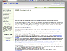 Tablet Screenshot of mdc-gscookies.wikidot.com
