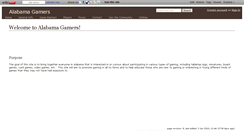 Desktop Screenshot of algamers.wikidot.com
