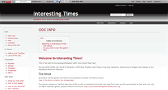 Desktop Screenshot of interestingtimes.wikidot.com
