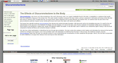 Desktop Screenshot of glucuronolactone.wikidot.com