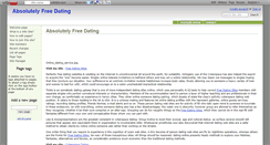 Desktop Screenshot of freedatingsites.wikidot.com
