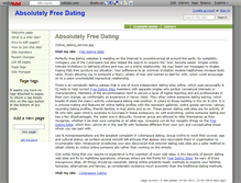Tablet Screenshot of freedatingsites.wikidot.com