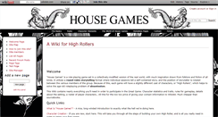 Desktop Screenshot of housegames.wikidot.com