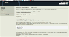 Desktop Screenshot of leo4all.wikidot.com