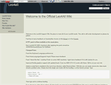 Tablet Screenshot of leo4all.wikidot.com