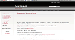 Desktop Screenshot of ecalpemos.wikidot.com