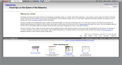 Desktop Screenshot of menorca.wikidot.com
