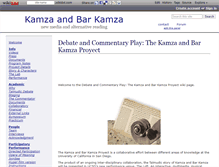 Tablet Screenshot of kamzaandbarkamza.wikidot.com