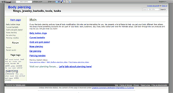 Desktop Screenshot of bodypiercing.wikidot.com