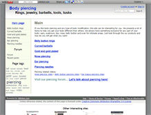 Tablet Screenshot of bodypiercing.wikidot.com