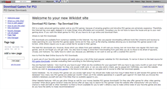 Desktop Screenshot of downloadsgamesps3.wikidot.com
