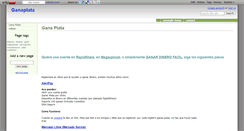 Desktop Screenshot of ganaplata.wikidot.com