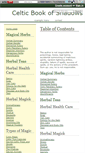 Mobile Screenshot of celticbookofshadows.wikidot.com