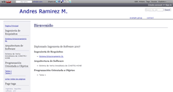 Desktop Screenshot of andresramirezm.wikidot.com