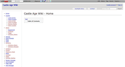 Desktop Screenshot of castleagewiki.wikidot.com