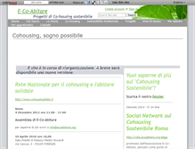 Tablet Screenshot of ecohousing-roma.wikidot.com