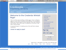 Tablet Screenshot of credenda.wikidot.com