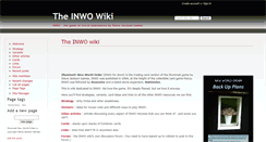 Desktop Screenshot of inwo.wikidot.com