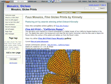 Tablet Screenshot of mosaics.wikidot.com