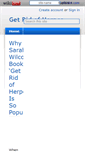 Mobile Screenshot of getridofherpes.wikidot.com
