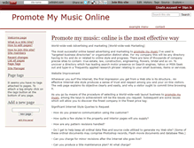 Tablet Screenshot of mymusiconline.wikidot.com