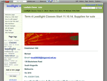 Tablet Screenshot of leadlightrestoration.wikidot.com