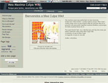 Tablet Screenshot of meaculpa.wikidot.com