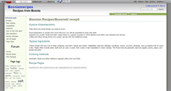 Desktop Screenshot of bosnianrecipes.wikidot.com