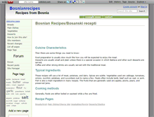 Tablet Screenshot of bosnianrecipes.wikidot.com