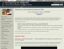 Tablet Screenshot of exploringsciencewiki.wikidot.com